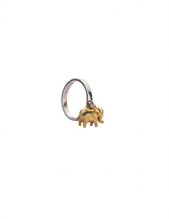 Male 925 Sterling Silver Elephant Ring, Weight: 12.3 Gram at Rs 115/gram in  Jaipur